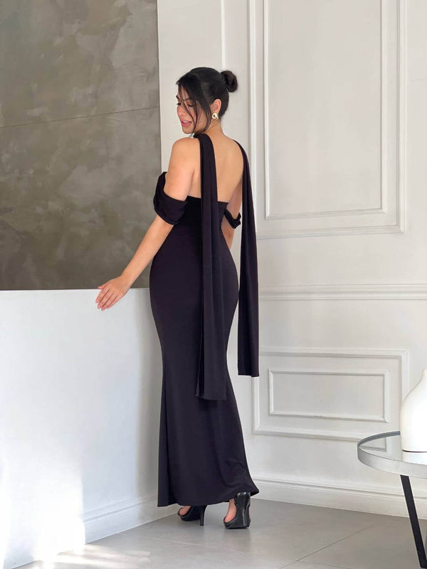 VESTIDO SELENE — vista posterior