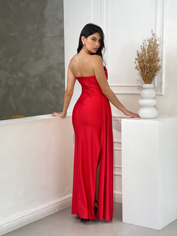 VESTIDO ANASTASIA — vista posterior